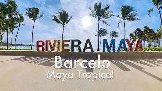 Explore The Stunning Barcelo Maya Tropical In Mexico's Riviera Maya In 4k - 2024 Travel Vlog