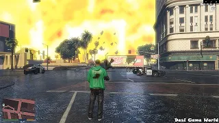 GTA 5 Nuclear Explosion Project Rocket Launcher Only Fun