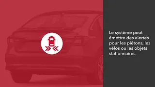 Utilisation de votre système d’alerte de trafic transversal de Honda