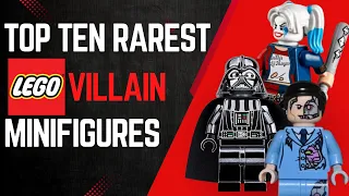 Top Ten Rarest LEGO Villain Minifigures