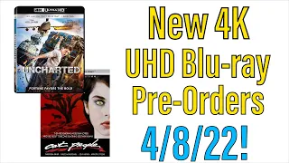 New 4K UHD Blu-ray Pre-Orders for April 8th, 2022!