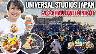 [2023 Oct] Full of Tourists Now in USJ, Halloween Special Foods and Tips for Crowded Parade Ep.433