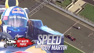 David Coulthard VS Guy - F1 VS Bike the FULL Race | Guy Martin Proper Exclusive