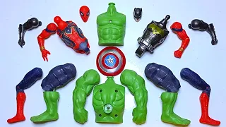 Assemble Marvel Toys Action Figures ~ HULK, BATMAN, And SPIDERMAN ~ Avengers Marvel Assemble Toys