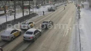 09.02.2021 11-54 Комсомольский проспект - Красноармейская 1-я ДТП Пермь