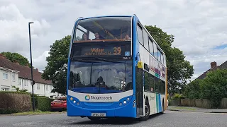 Journey on Route X24 | SP60DSV/19644 - Stagecoach North East: Dennis Trident 2/ADL Enviro 400