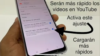 Los videos de YouTube se pausan mucho / pon los videos la más rápido