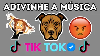 ADIVINHE A MÚSICA DO TIK TOK PELOS EMOJIS 🎵 | DESAFIO MUSICAL | TESTE DEUS CONHECIMENTOS COM MÚSICA