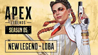 *NEW* Battle Pass & Legend LOBA Gameplay! (Apex Legends, Season 5)