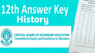 Class 12 board exam History answer key  2021 term 1