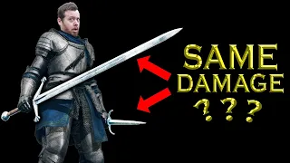 What videos games/RPGs get WRONG about weapon damage