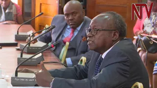 Ex-Minister Kabwegyere appears before legal committee