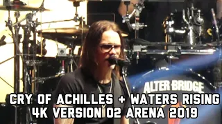 Alter Bridge - Cry of Achilles & Waters Rising [4K version] LIVE O2 Arena London 2019