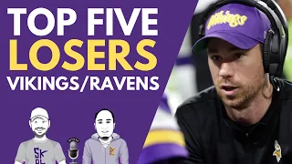 Biggest Losers From the Vikings Loss to the Ravens