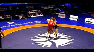 Final, 77 kg: Zoltan Levai - Akzhol Makhmudov