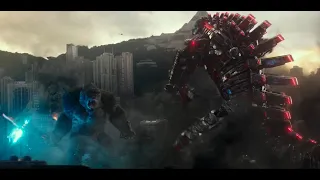 Godzilla vs Kong (2021) - Godzilla and Kong vs Mechagodzilla Scene (part 2)