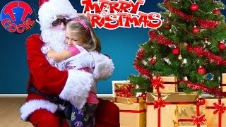 Santa Claus & Yaroslava! We Wish You A Merry Christmas! Видео для детей Tiki Taki