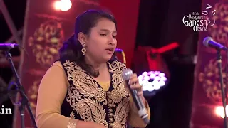 NAADAMAYA EE LOKAVELLA | Jeevana Chaitra | Anvita T S | 55th Bengaluru Ganesh Utsava 2017