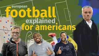Dunson brothers first time reacting to..(European) Soccer Explained for Americans(learning the game)