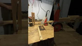Chế máy cắt gỗ cắt sắt bàn trượt đơn giản