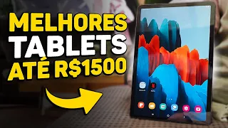 5 Melhores TABLETS até R$1500 para Comprar em 2024! Bom para Estudar, Trabalhar e Jogar