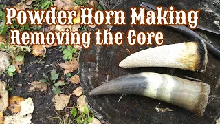 Powder Horn Making Tip | Removing the Core