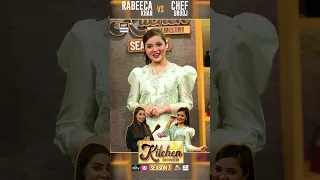 Watch "Rabeeca Khan vs Chef Urooj" | #kitchenchemistryS3 | #shorts