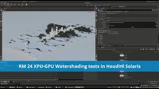 RM24 XPU Watershading tests