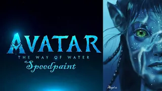 Avatar Way of the Water Speedpaint