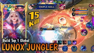 Lunox Jungler Still Worth It? Look at this!! - You Will Definitely Like It || Best Build Lunox 2024