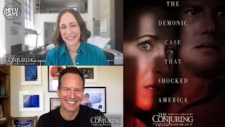 Patrick Wilson & Vera Farmiga on the horror of The Conjuring: The Devil Made Me Do It