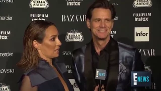 Jim Carrey Goes Crazy in NYFW Interview