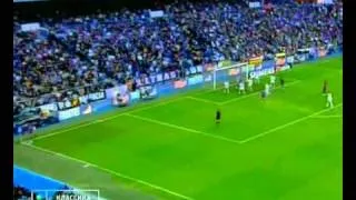 Real Madrid - Barcelona (1 half) 10.04.2005 highlights, skills, tricks, goals