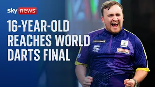 Luke Littler: 16-year-old reaches World Darts Championship final