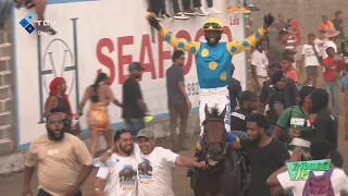 Égua Passadinha é o grande vencedora da Corrida de Cavalos 2024 em São Filipe
