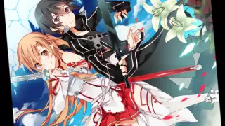 SAO Asuna+Kirito Crossing Field