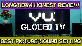 Long Term Honest Ownership Review Of My 55" VU GloLED 4k Smart TV - Best Picture & Sound Settings