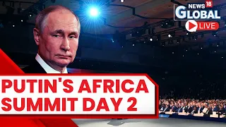 Putin Africa Summit Day 2 LIVE |  Russia Africa Summit | Putin With African Leaders | English News