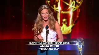 Anna Gunn Wins for Supporting Actress in a Drama Series