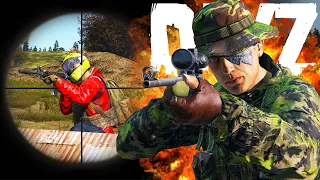 Sniping Bandits on the Most Popular New DayZ Map