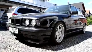 BMW E34 M5 WHEELS ON MY DAILYDRIFTER 525 + FIX !