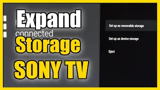 How to Expand Storage with USB drive on Sony TV Google TV (Easy Method)