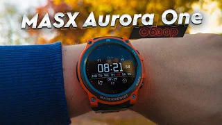 MASX Aurora One. Обзор крутых бюджетных умных часов. С микрофоном и динамиком - ДЕШЕВО. РОЗЫГРЫШ!