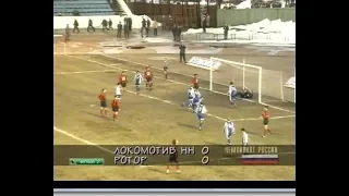 Локомотив (Нижний Новгород) 0-0 Ротор. Чемпионат России 1996