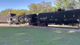 X693 with CSX OCS train