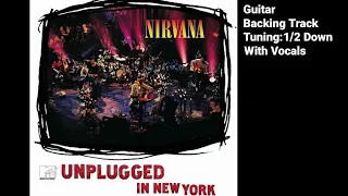 Nirvana - About A Girl(MTV Unplugged) - Backing Track With Vocals