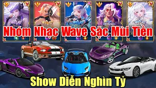 [Gcaothu] Show Diễn nghìn tỷ chết sặc mùi tiền của Nhóm Nhạc Wave - Dàn gái xinh phá đảo sân khấu