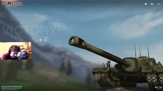 КТО ЖДАЛ БОДРУЮ ПТ-САУ T95 ● БЕРЕТ ТОЧКИ И УДЕЛЫВАЕТ 3Х ПРОТИВНИКОВ ● WoT Blitz