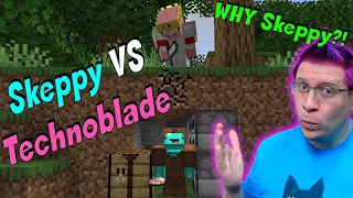 If Technoblade Was In Minecraft Manhunt REACTION | Is Skeppy The Next DREAM?!...