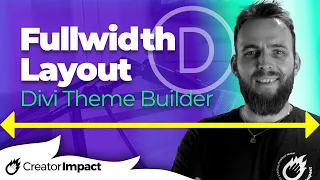 Create a Full Width Layout in Divi Theme Builder (PERFECT for Page Builder)